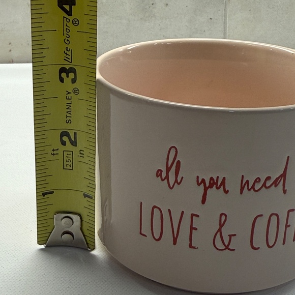 "All You Need Is Love & Coffee" Coffee Mug | Valentine's Day - Picture 4 of 4